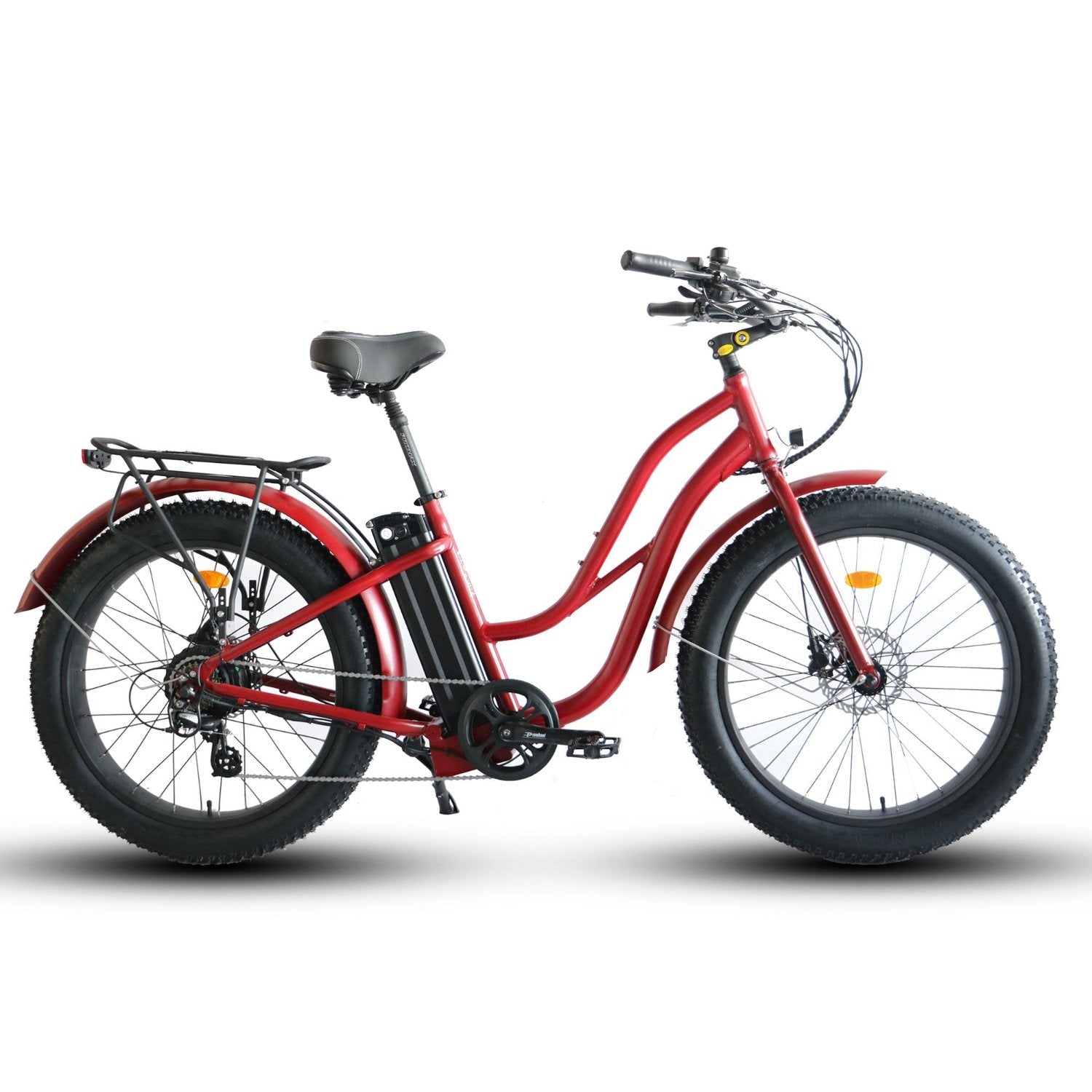 Coastal Cruiser Step-Thru Electric Bike | 750W, 52V/21Ah, 26x4