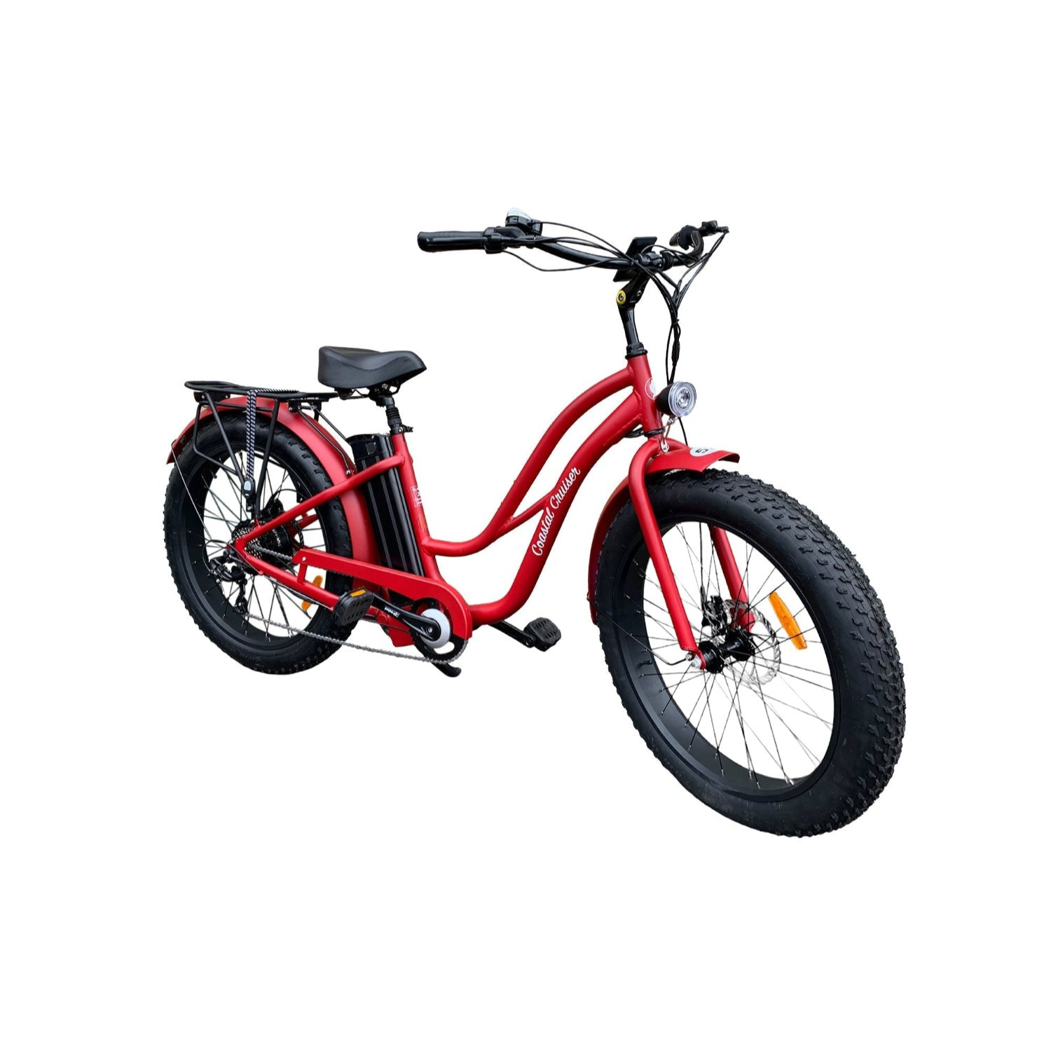 Coastal Cruiser Step-Thru Electric Bike | 750W, 48V/20Ah, 26x4