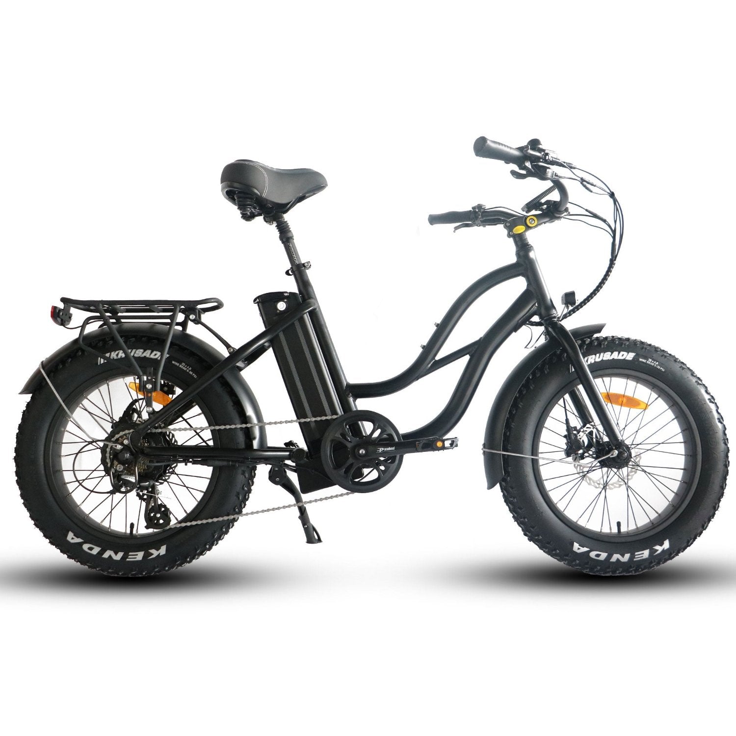 Coastal Cruiser Step-Thru Mini Electric Bike | 750W, 52V/17Ah, 20x4