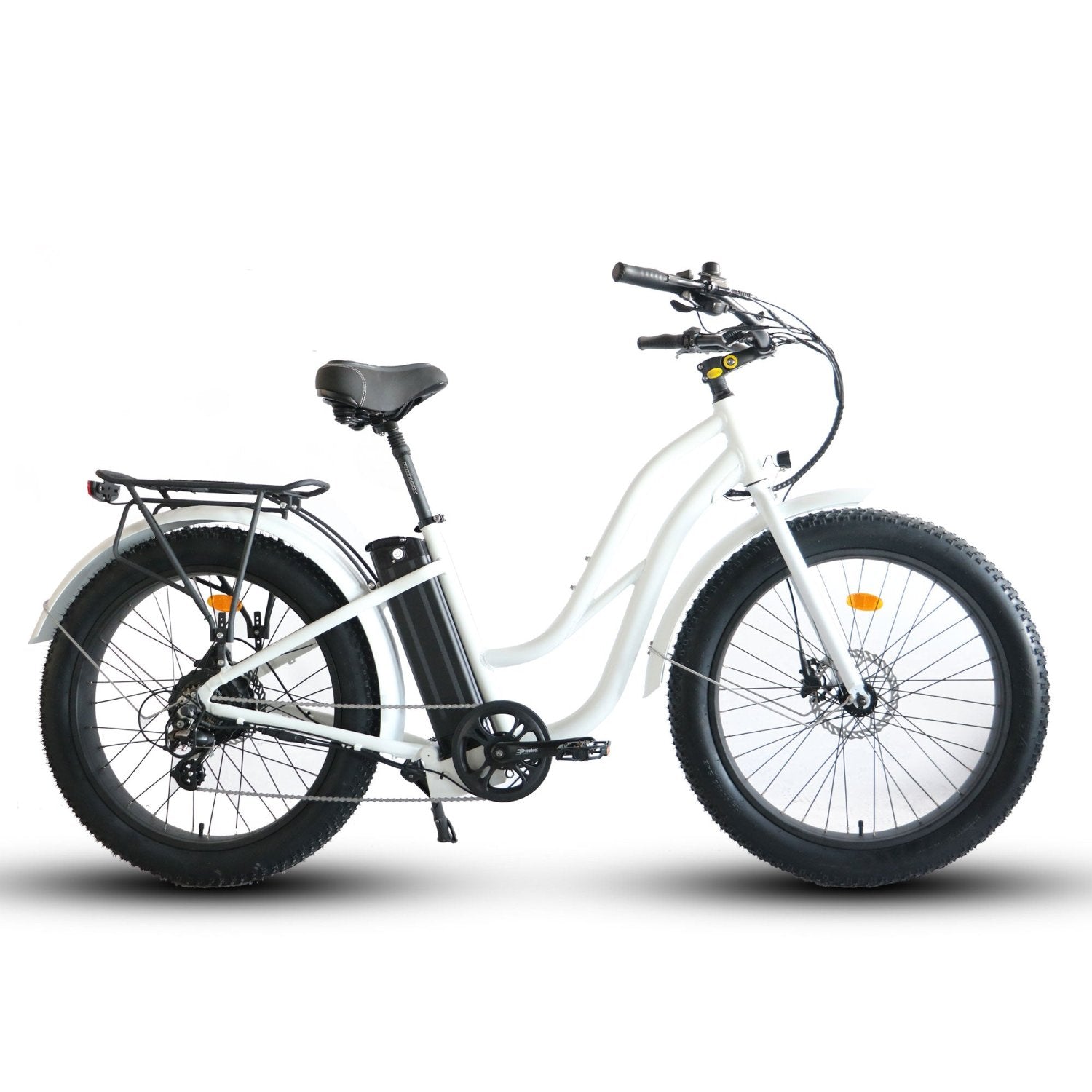 Coastal Cruiser Step-Thru Electric Bike | 750W, 52V/21Ah, 26x4