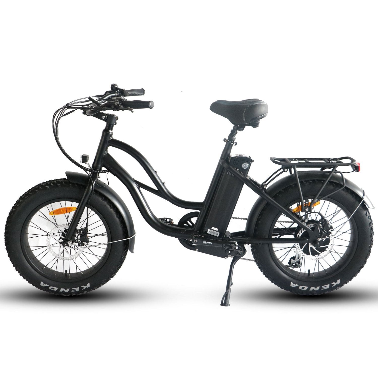 Coastal Cruiser Step-Thru Mini Electric Bike | 750W, 52V/17Ah, 20x4