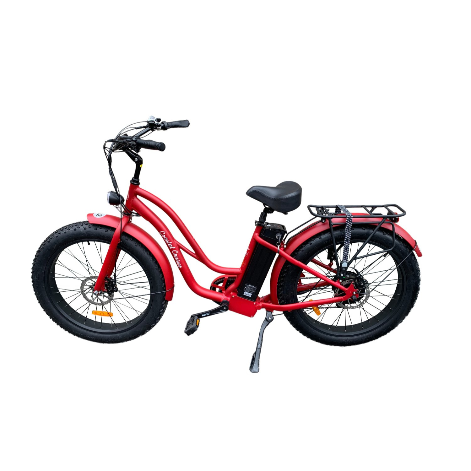 Coastal Cruiser Step-Thru Electric Bike | 750W, 48V/20Ah, 26x4