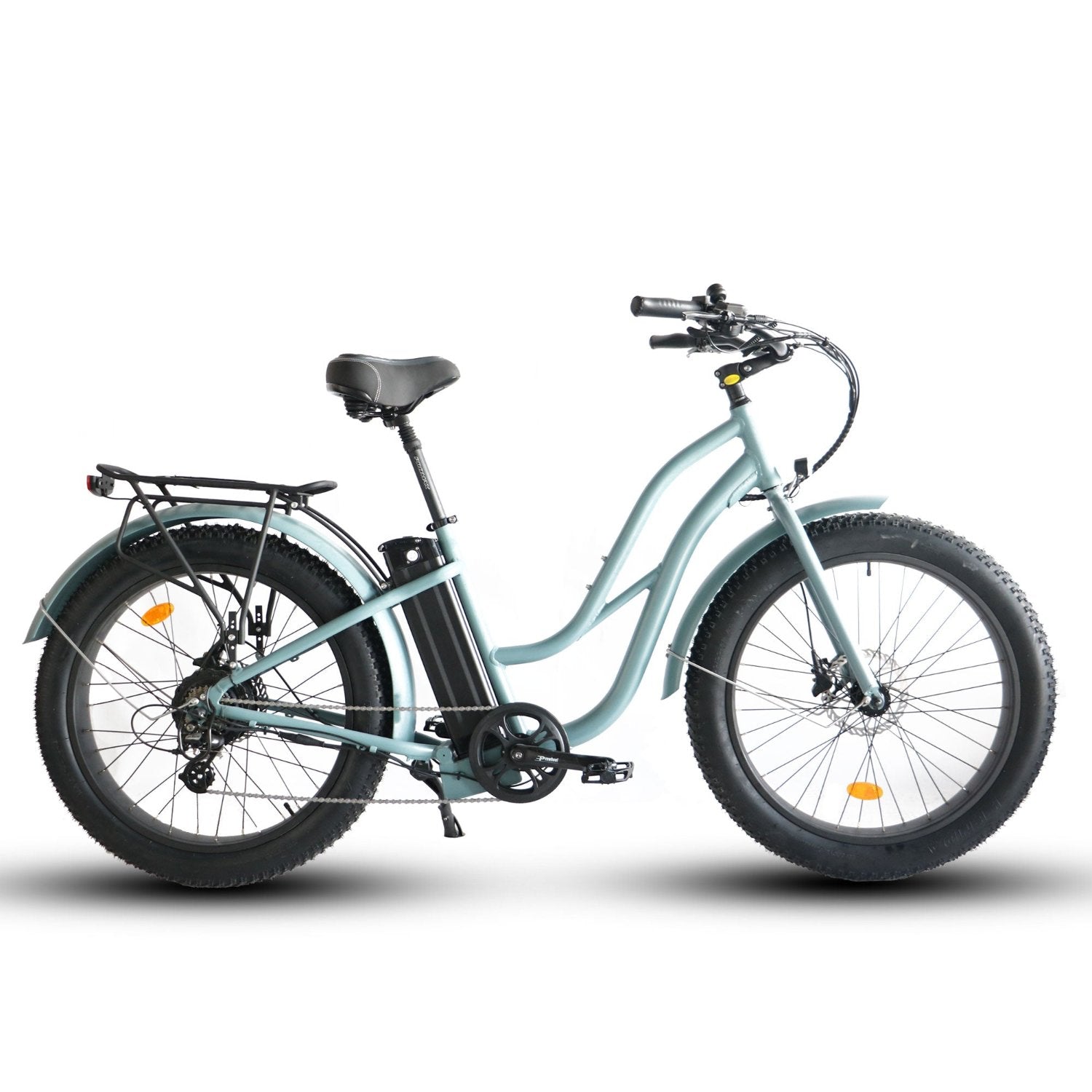 Coastal Cruiser Step-Thru Electric Bike | 750W, 52V/21Ah, 26x4