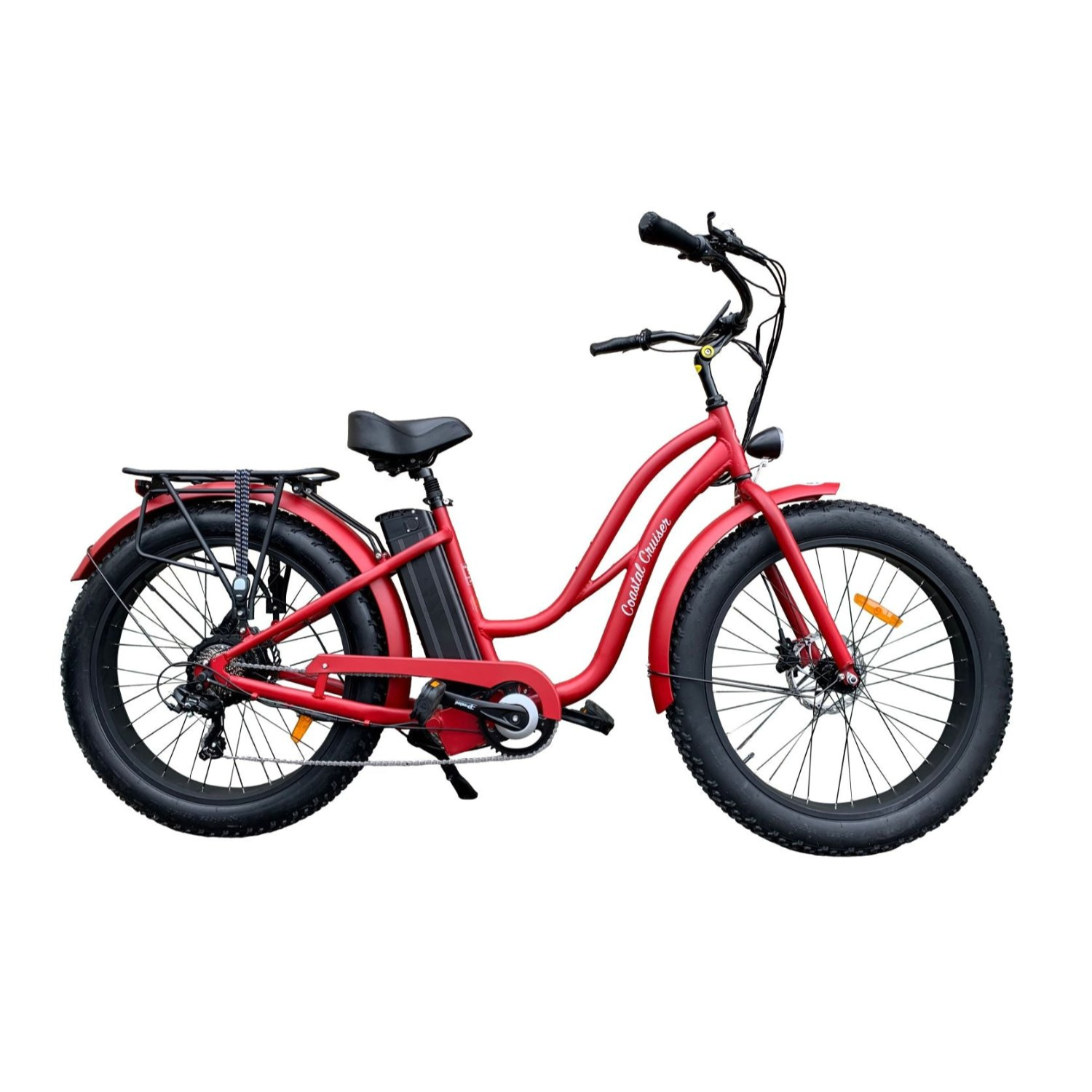 Coastal Cruiser Step-Thru Electric Bike | 750W, 48V/20Ah, 26x4