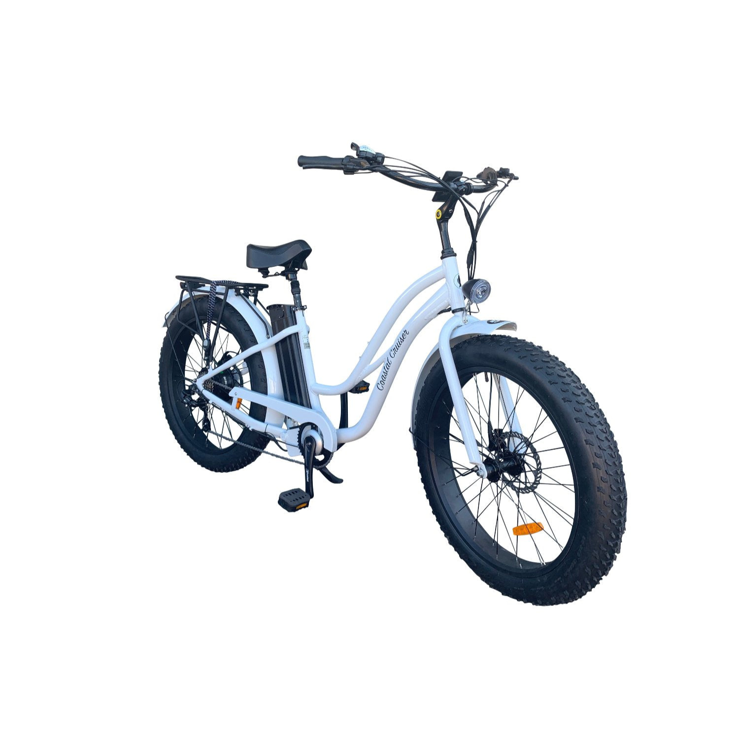 Coastal Cruiser Step-Thru Electric Bike | 750W, 48V/20Ah, 26x4