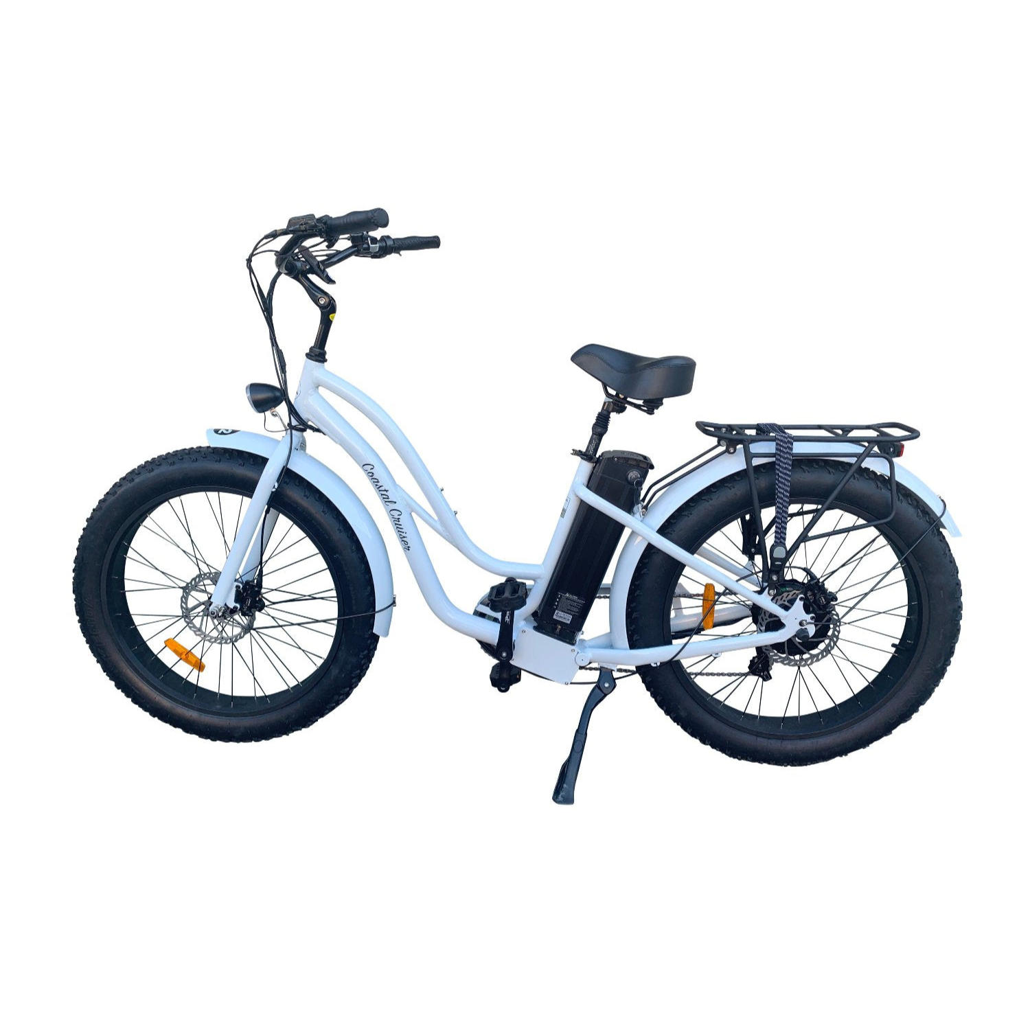 Coastal Cruiser Step-Thru Electric Bike | 750W, 48V/20Ah, 26x4