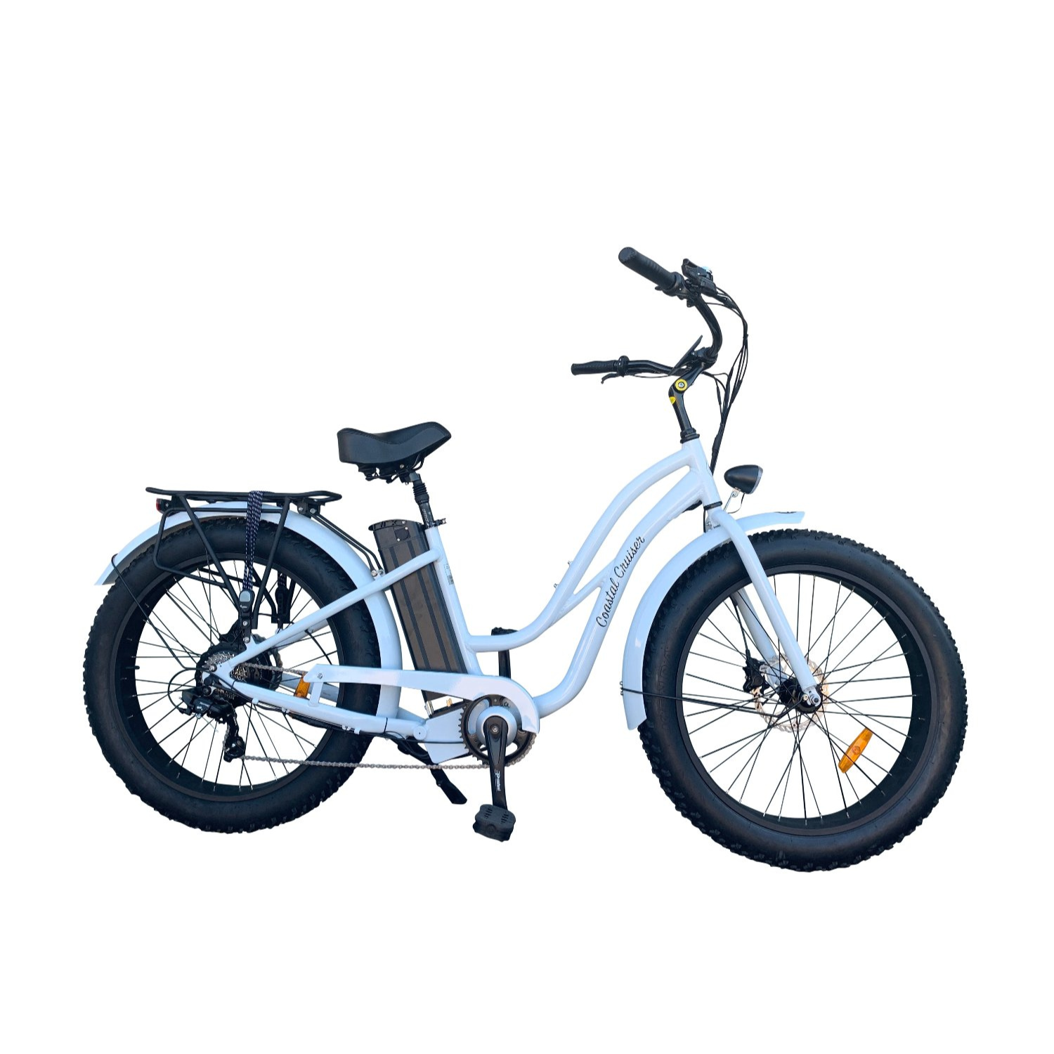 Coastal Cruiser Step-Thru Electric Bike | 750W, 48V/20Ah, 26x4