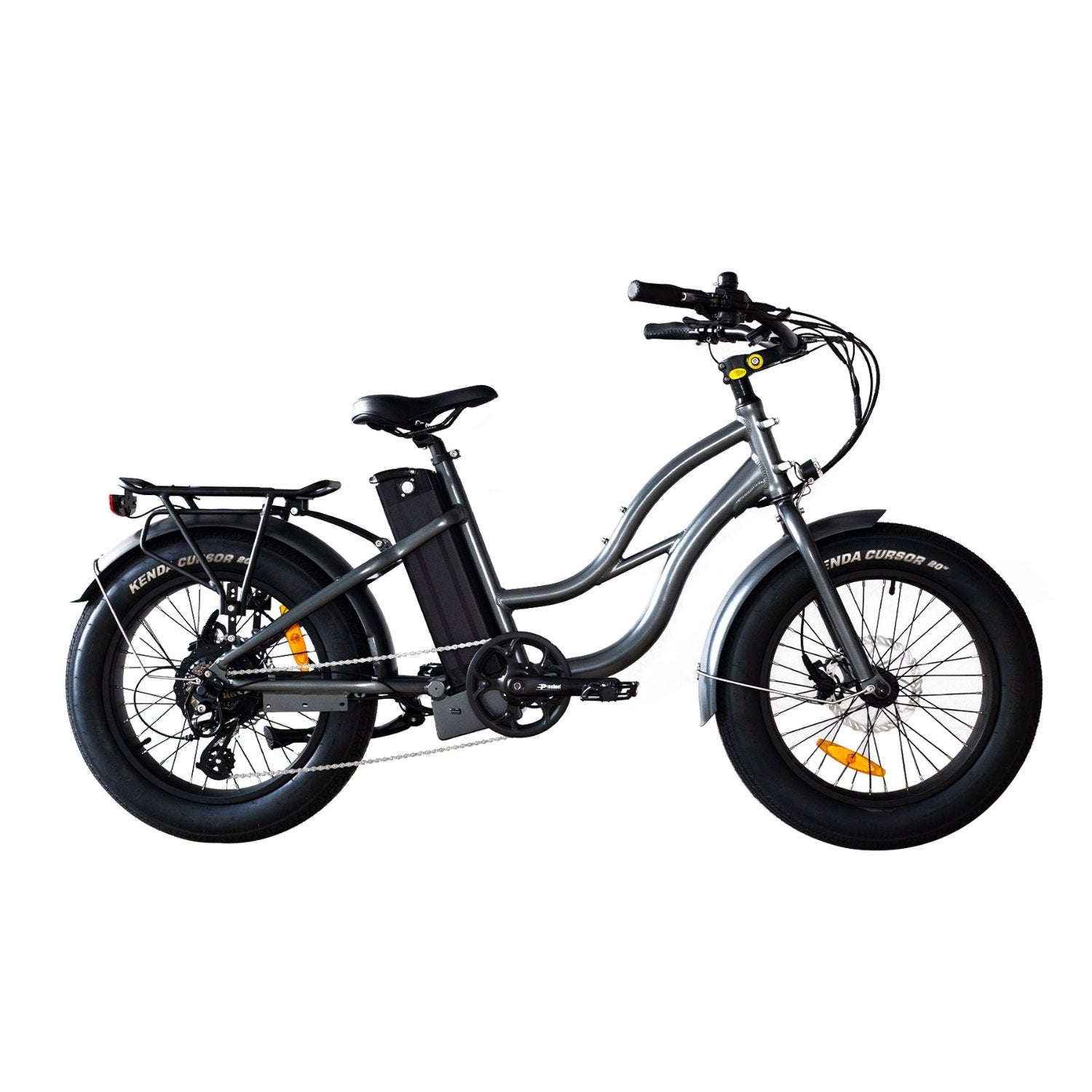 Coastal Cruiser Step-Thru Mini Electric Bike | 750W, 52V/17Ah, 20x4