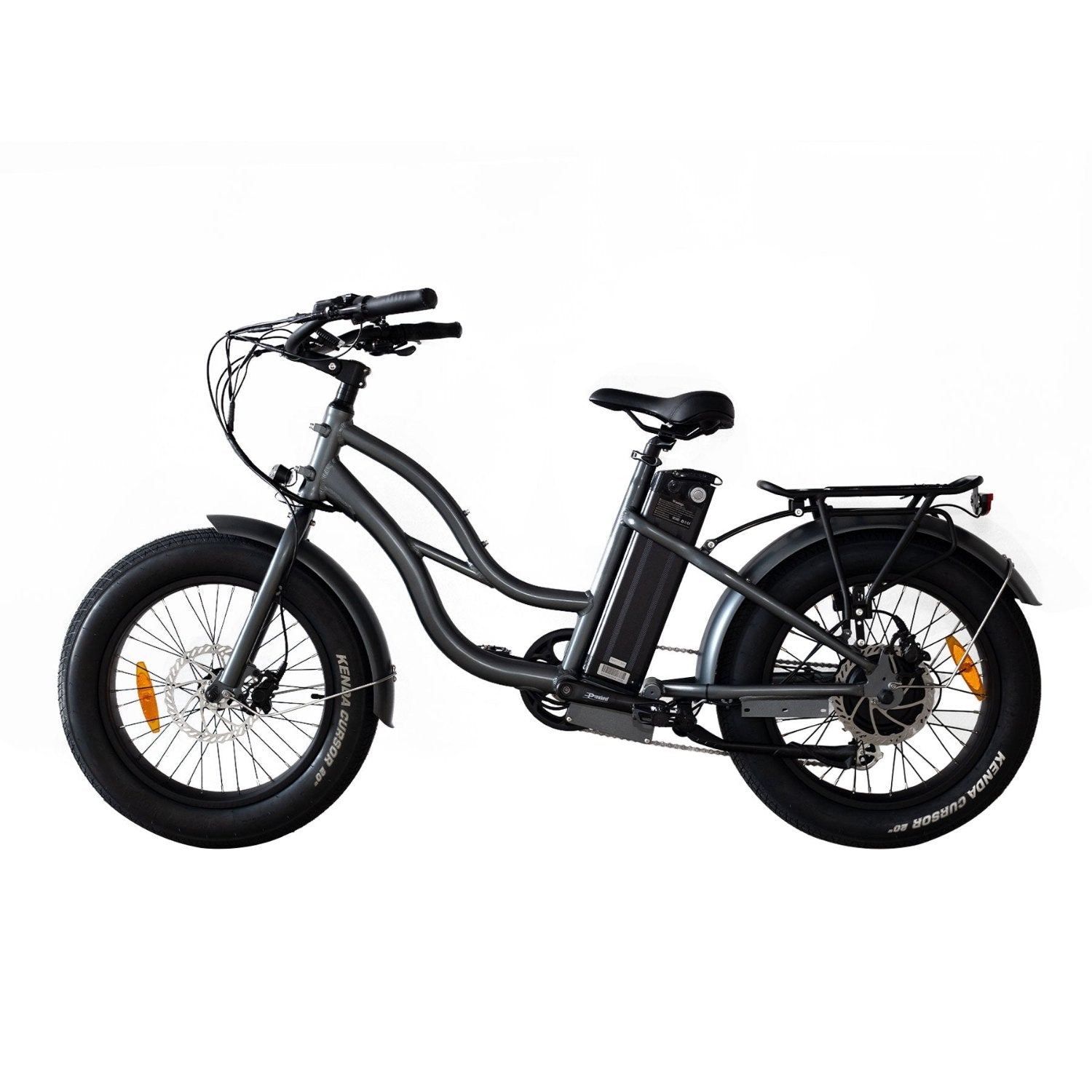 Coastal Cruiser Step-Thru Mini Electric Bike | 750W, 52V/17Ah, 20x4