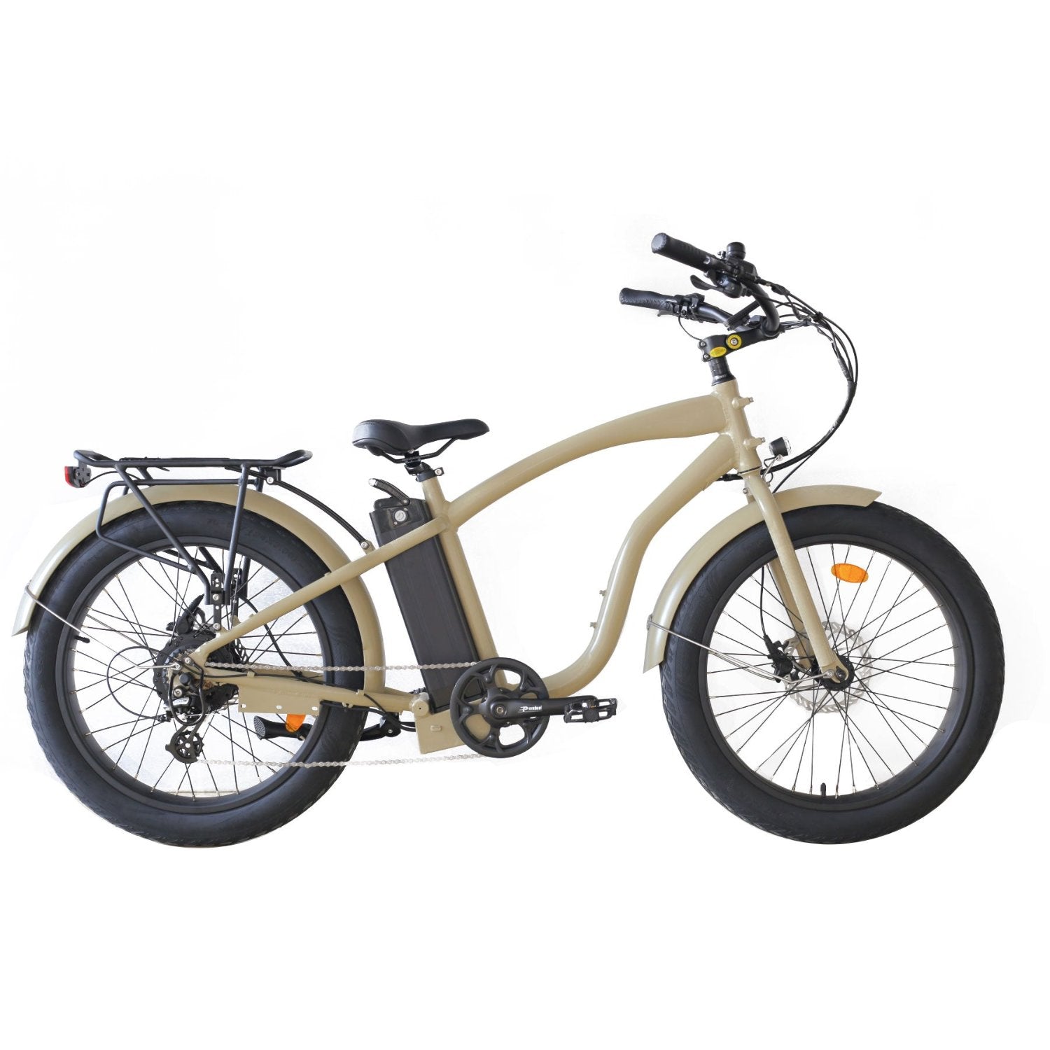 Coastal Cruiser Step-Over Electric Bike | 750W, 52V/17Ah, 24x3