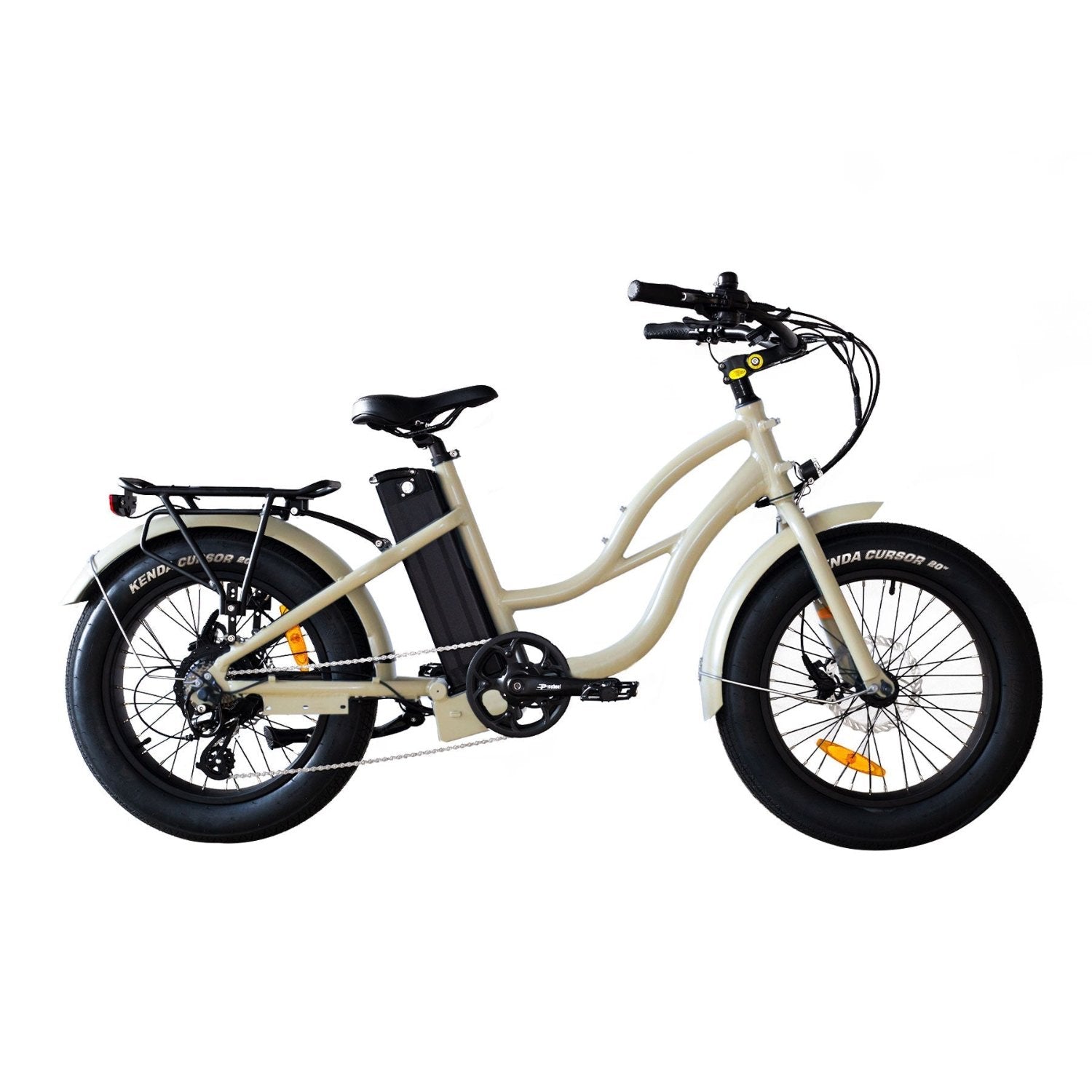 Coastal Cruiser Step-Thru Mini Electric Bike | 750W, 52V/17Ah, 20x4