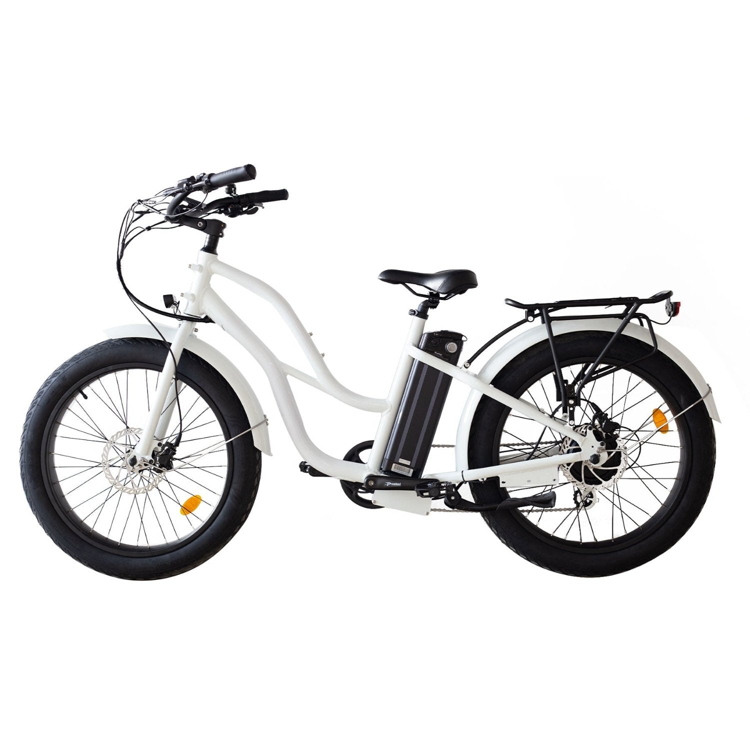 Coastal Cruiser Step-Thru Electric Bike | 750W, 52V/17Ah, 24x3