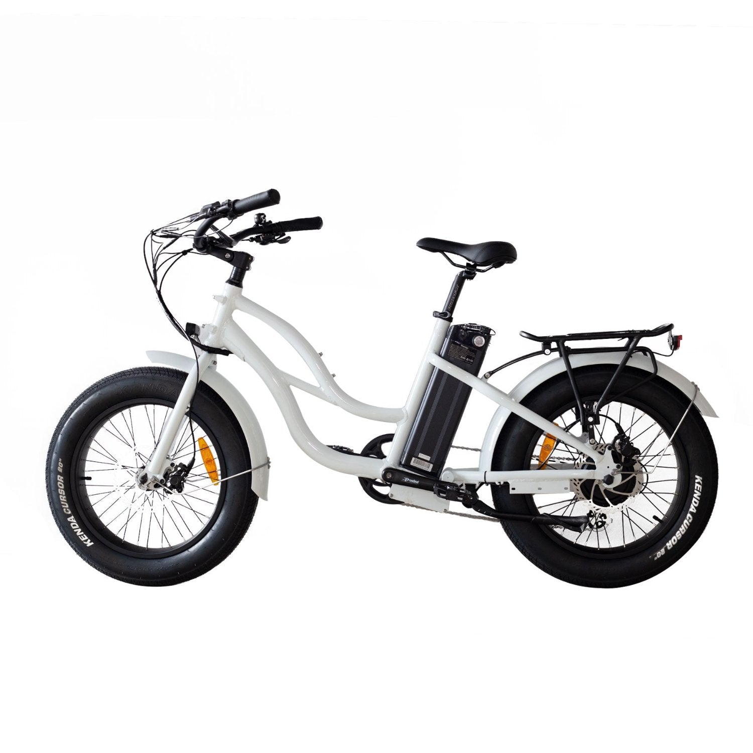 Coastal Cruiser Step-Thru Mini Electric Bike | 750W, 52V/17Ah, 20x4